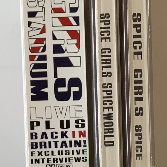 Spice Girls - Spice Girls Live @ Wembley Stadium VHS + Spice & Spiceworld CD - Picture 7 of 7